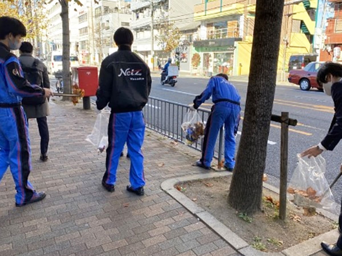 金曜日の地域清掃DAY